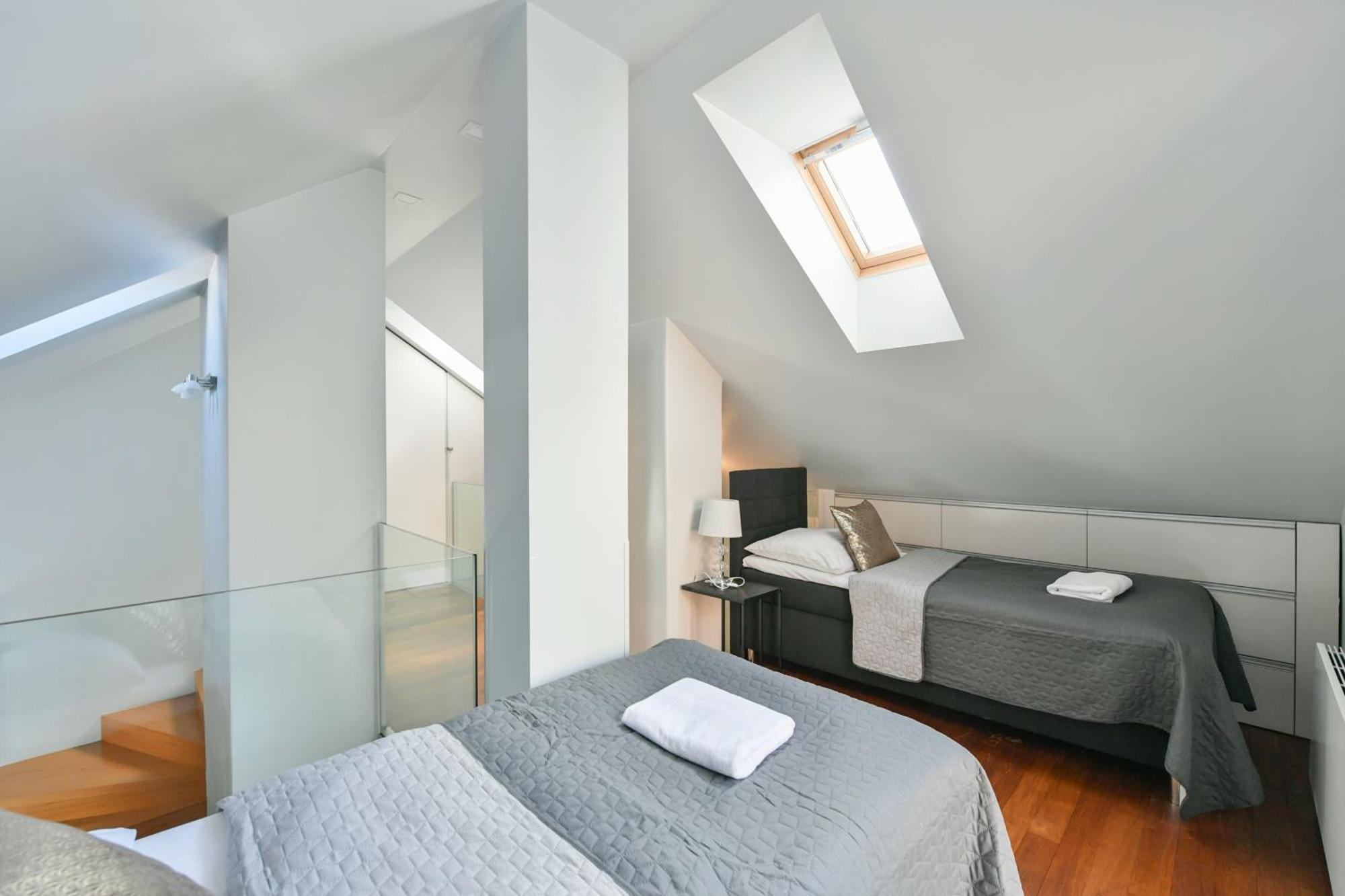 Luxury Central Duplex With Terrace Praha Eksteriør bilde