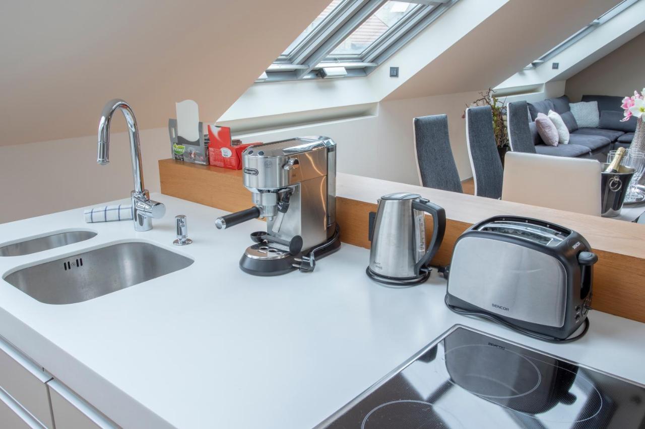Luxury Central Duplex With Terrace Praha Eksteriør bilde