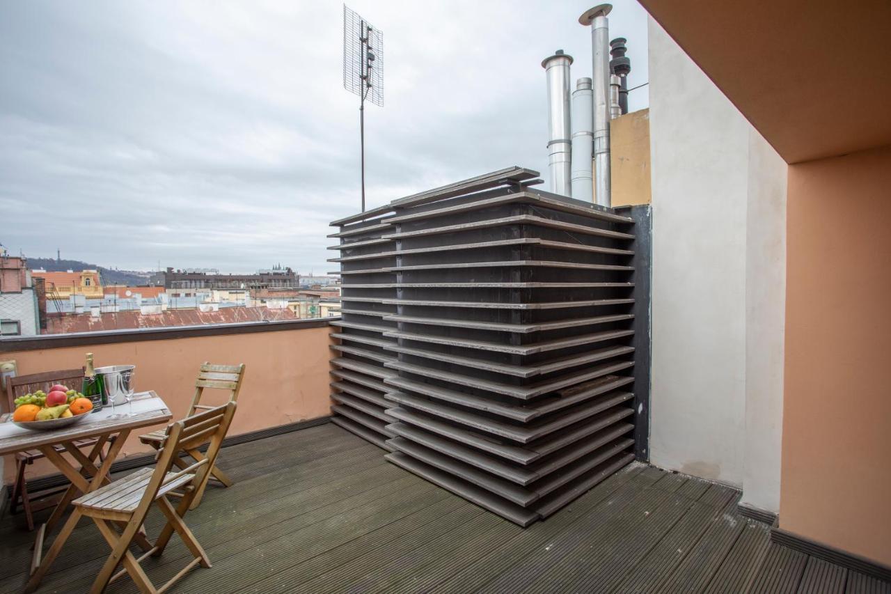 Luxury Central Duplex With Terrace Praha Eksteriør bilde